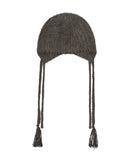 Double Strap Angora Beanie