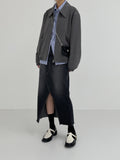 Sunny two-way short overfit blouson