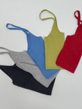 Berry Wool Halterneck Bustier