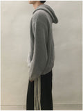 Meliou Crop Knit Hood Zip-Up