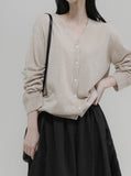 Eder V-neck Cashmere Cardigan