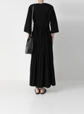 [Premium] Sophia Pleated Strap Long One Piece