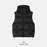 Tailed Padding Hood Vest