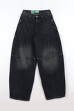 Devil Wide Pin-Tuck Denim
