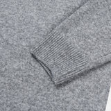 Round button knit