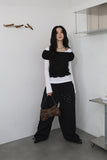 More off-shoulder blouse