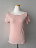 Jelly boat neck short sleeve t-shirt