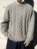 Ronde Gauge Cable Sweater