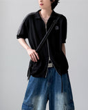 House Track Knit Zip-up