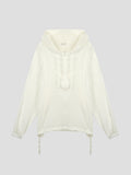 S/S soft see-through hood anorak
