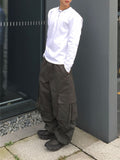 Looker Shirring Cargo Cotton Pants