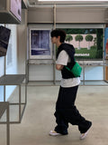 Crop Washer Pocket Hood Vest