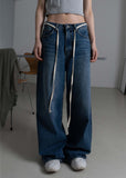 STRING CURVED JEAN