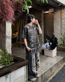 MOON Camo Short Sleeve T-Shirt