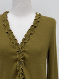 Collie V-Neck Cardigan T-Shirt
