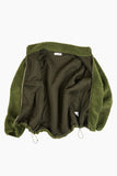 Porter boa fleece zip-up jacket