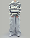 Multiple Stripe Hoodie
