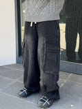 Big Cargo Snap Banding Denim