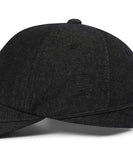 Two visor denim cap