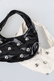 Big Bold Studded Shoulder Bag