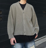 Lambswool Balloon Cardigan