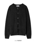 Cindy Angora Round Cardigan