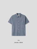 Ruin Stripe Linen Short Sleeve Shirt