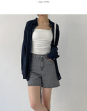 Page Backslit Loose Fit Shirt