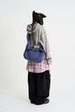 Stitch waffle hood knit