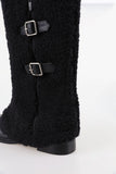 Miyu Boucle Warmer Middle Boots