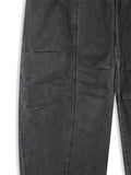 Dyeing washed panel pants