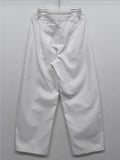 Curved Cotton Barrel Pants