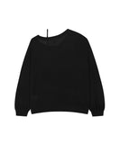 One-Shoulder Oversized Sweatshirt