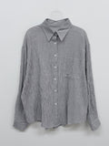 Yoru Tartan Check Loose Fit Shirt