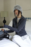 Guri angora bucket hat