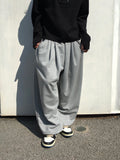 08 Basic Pintuck Wide Sweatpants