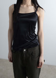 MINIMAL SATIN SLEEVELESS