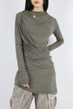 Fringe sand cargo denim