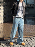 Double Knee Carpenter Wide Denim