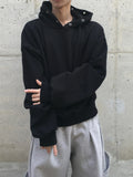If Eyelet Over Hoodie