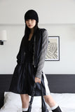 Nylon hood vest