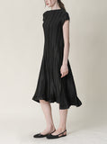 [Premium] Issey Pleated Point Long One Piece