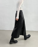 Fine wool turtleneck T-shirt