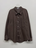 Wayne Two-Pocket Cotton Overfit Shirt