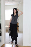 Rami String Flare Skirt