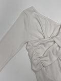 Athens Ribbed Slit T-shirt