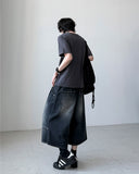 Upi Studded Bermuda Denim