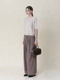 [Premium] Whole Garment Beulwim Linen Round Knit