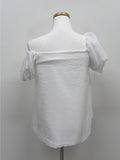 Shabet Square Neck Puff Blouse