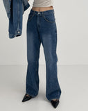 [UNISEX] Sheltie Low Bootcut Denim Pants